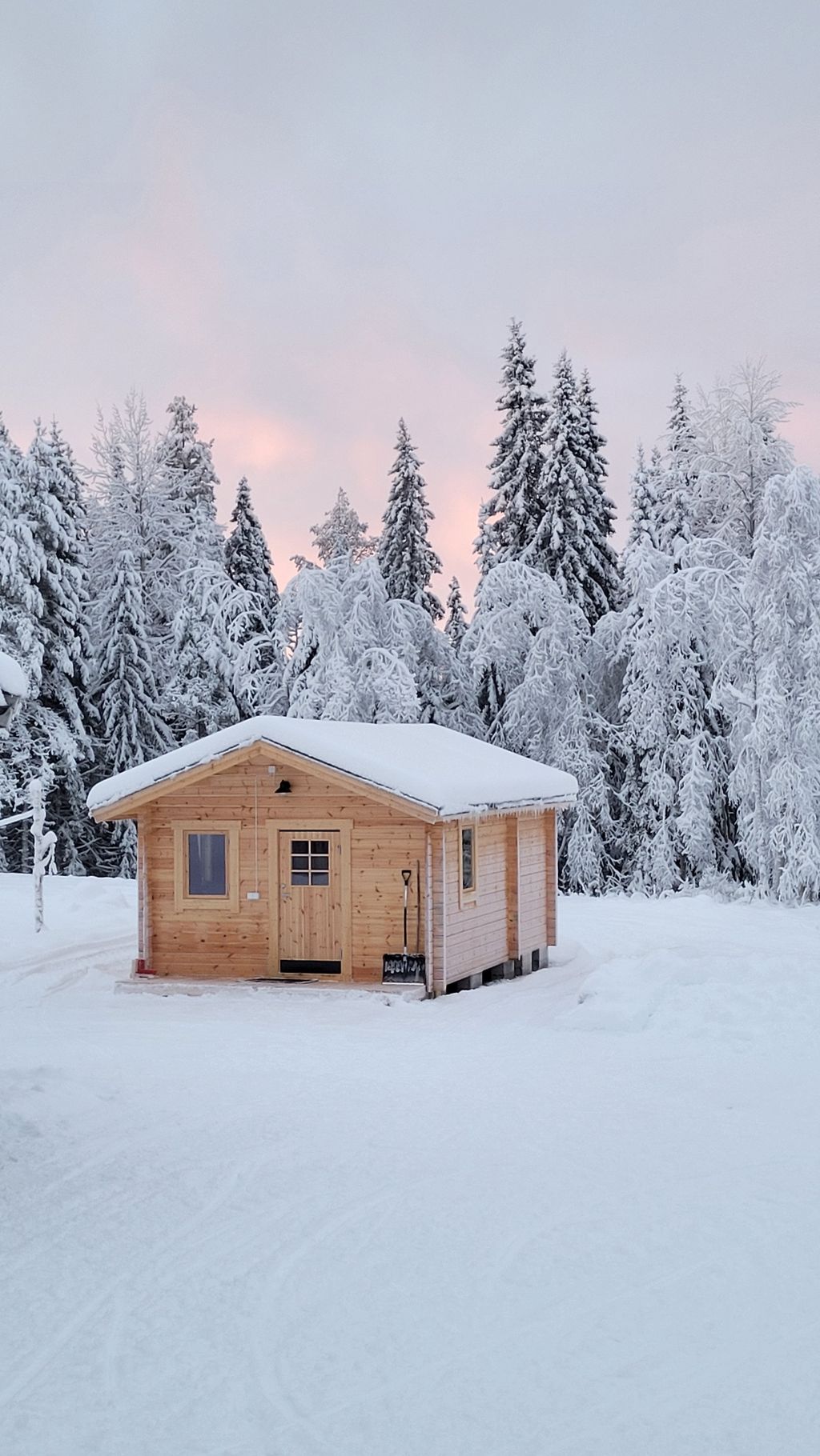 Stuga in Schwedisch Lappland