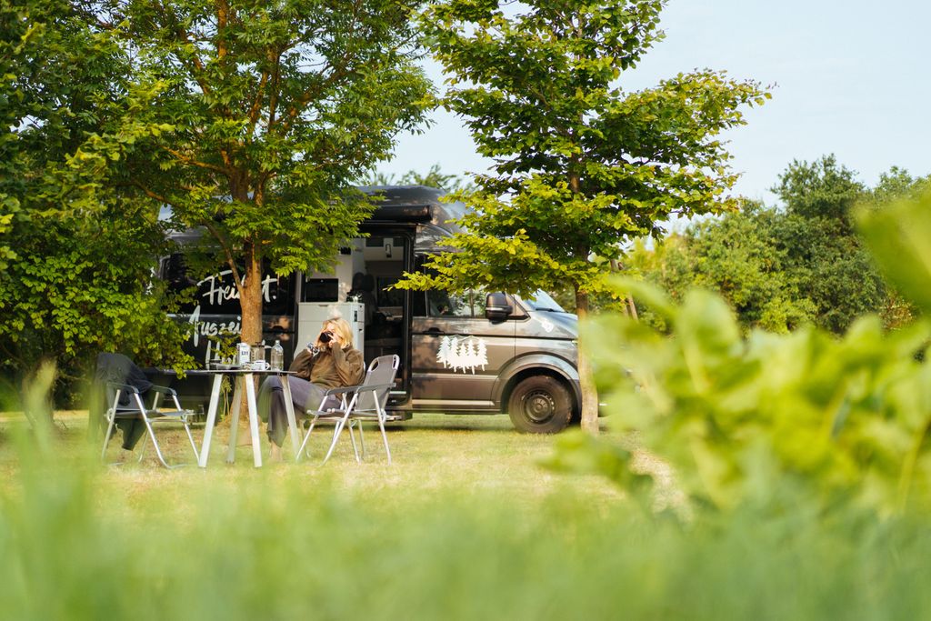 Apple orchard in the Uckermark with sauna & pizza oven