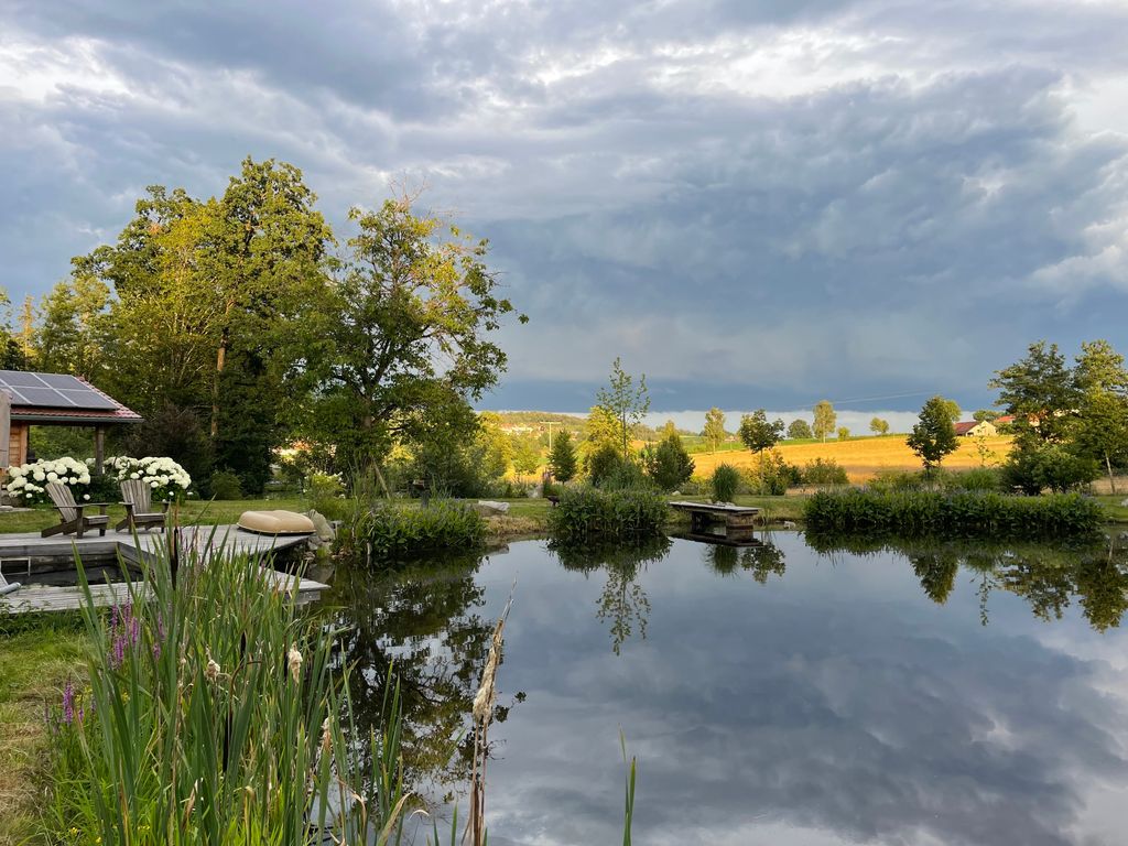 Wilde Heimat, malerische Anlage inmitten der Natur