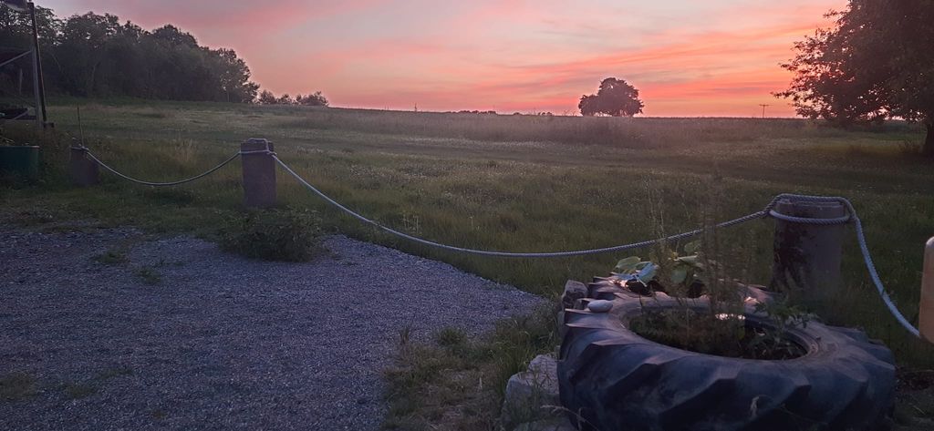 Stargazing on a former farm