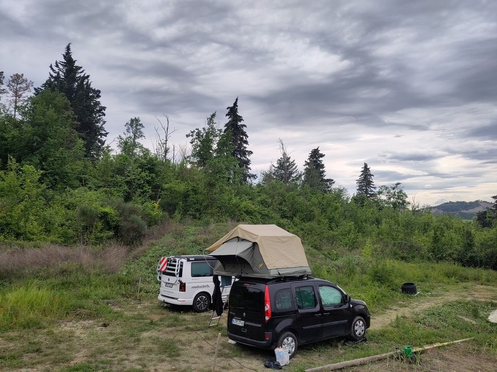 Eco Camping in den Hügeln von Bologna
