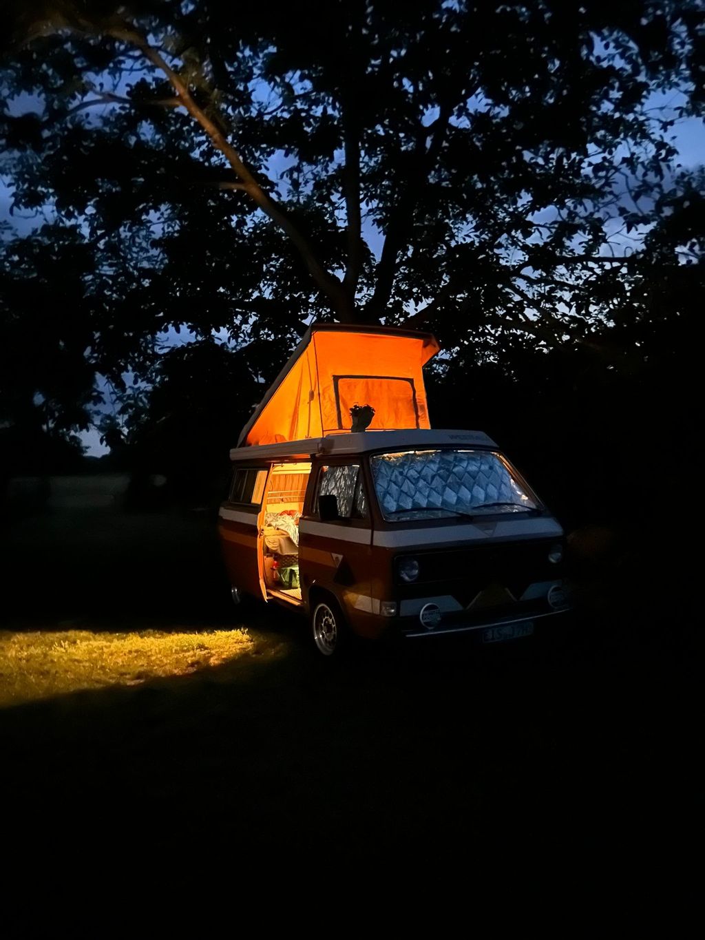 Sleep under the Milky Way