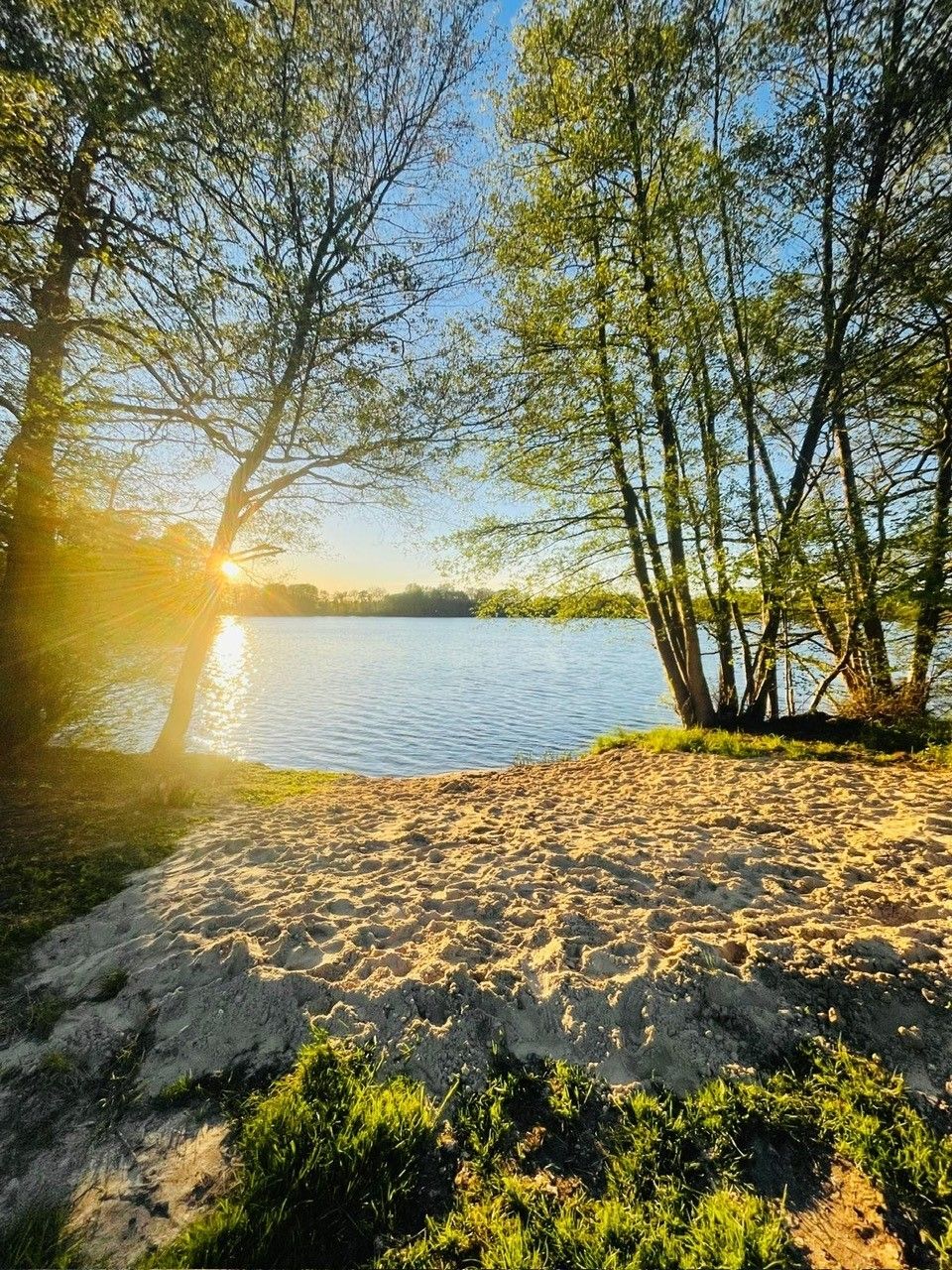 Manor garden by the bathing lake - Mecklenburg Lakes