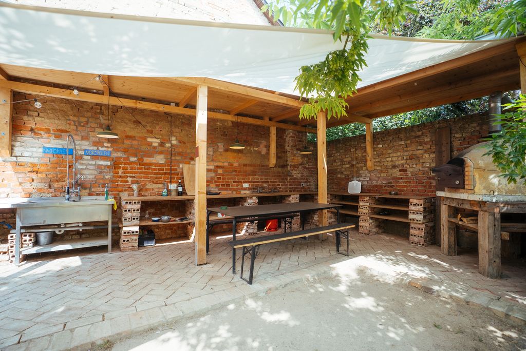 Apple orchard in the Uckermark with sauna & pizza oven