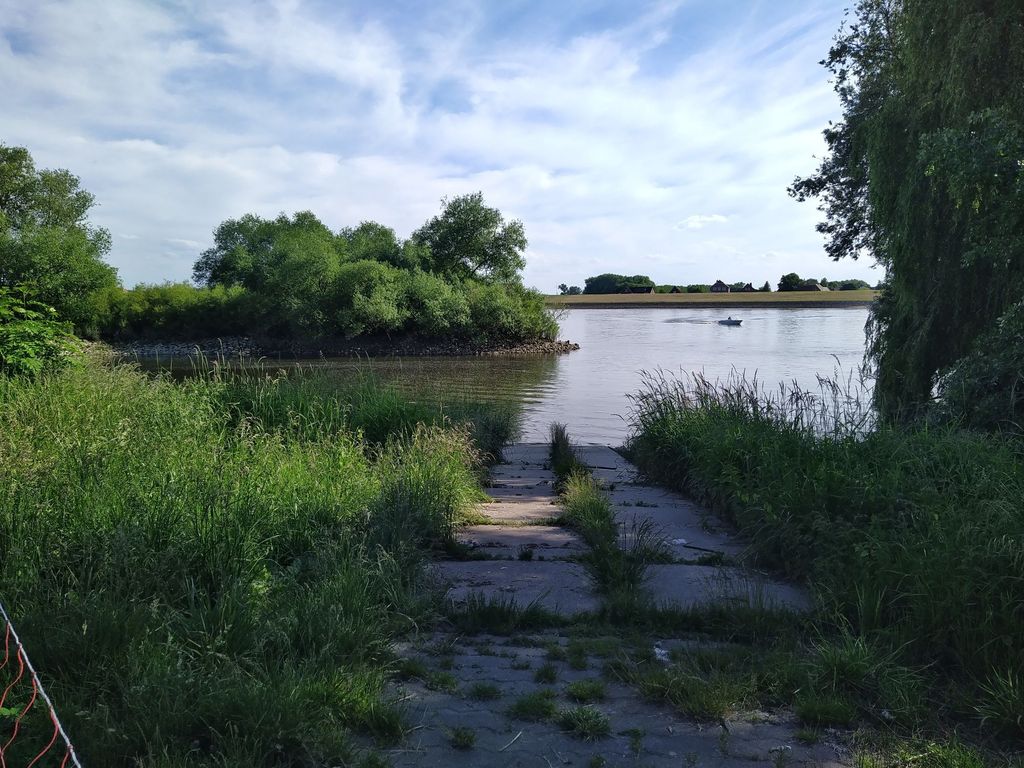 Übernachten am Elbdeich