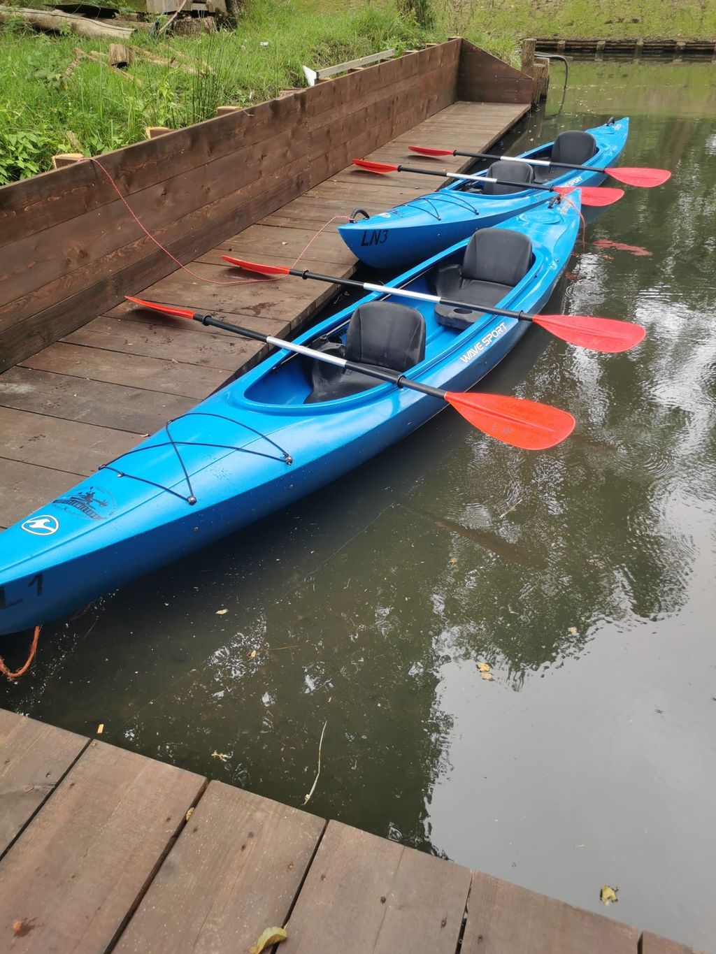 Camping in the Spreewald - paddling and fishing