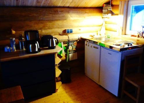 cabane en rondins rustique "Lazy Moose" avec une sensation de nature sauvage