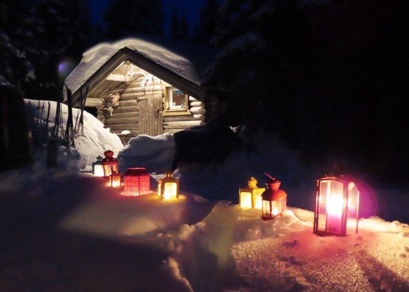 cabane en rondins rustique "Lazy Moose" avec une sensation de nature sauvage