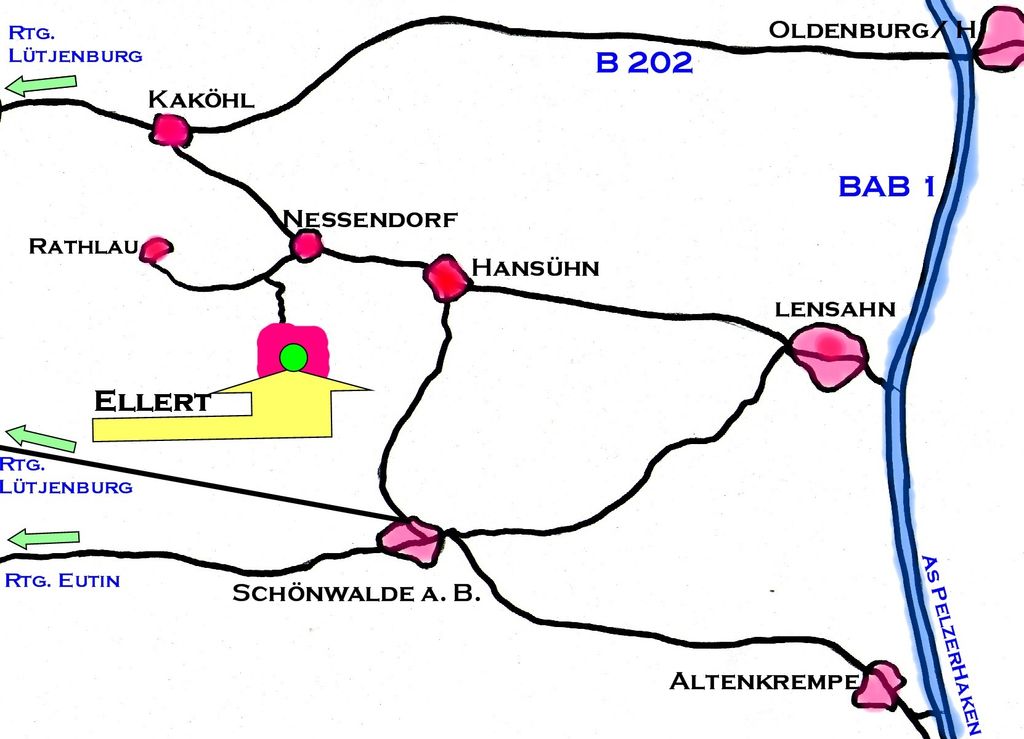 Rest farm in single location only 8 km to the Baltic Sea