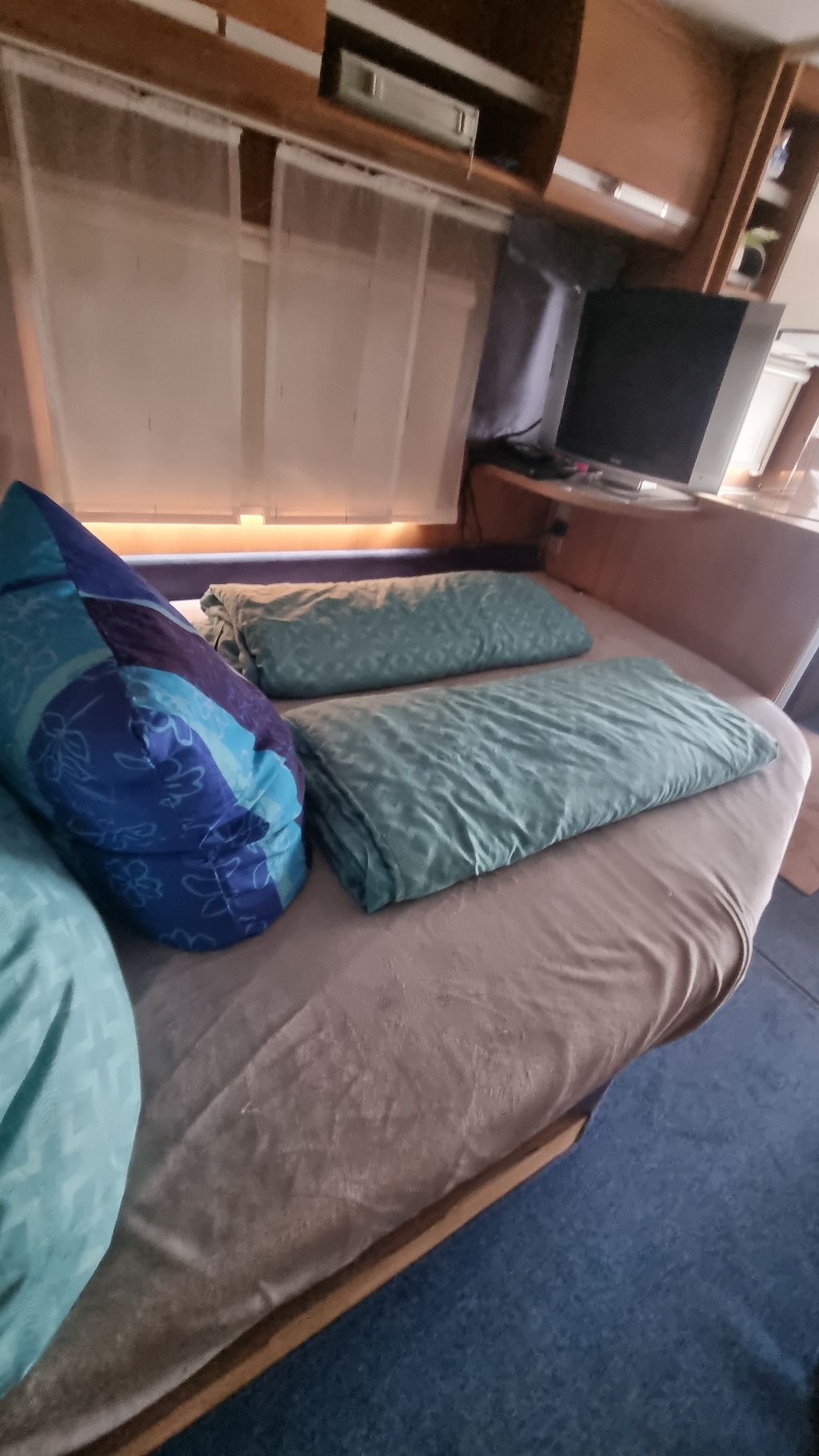 Caravan direttamente sul lago nel sud dello Harz