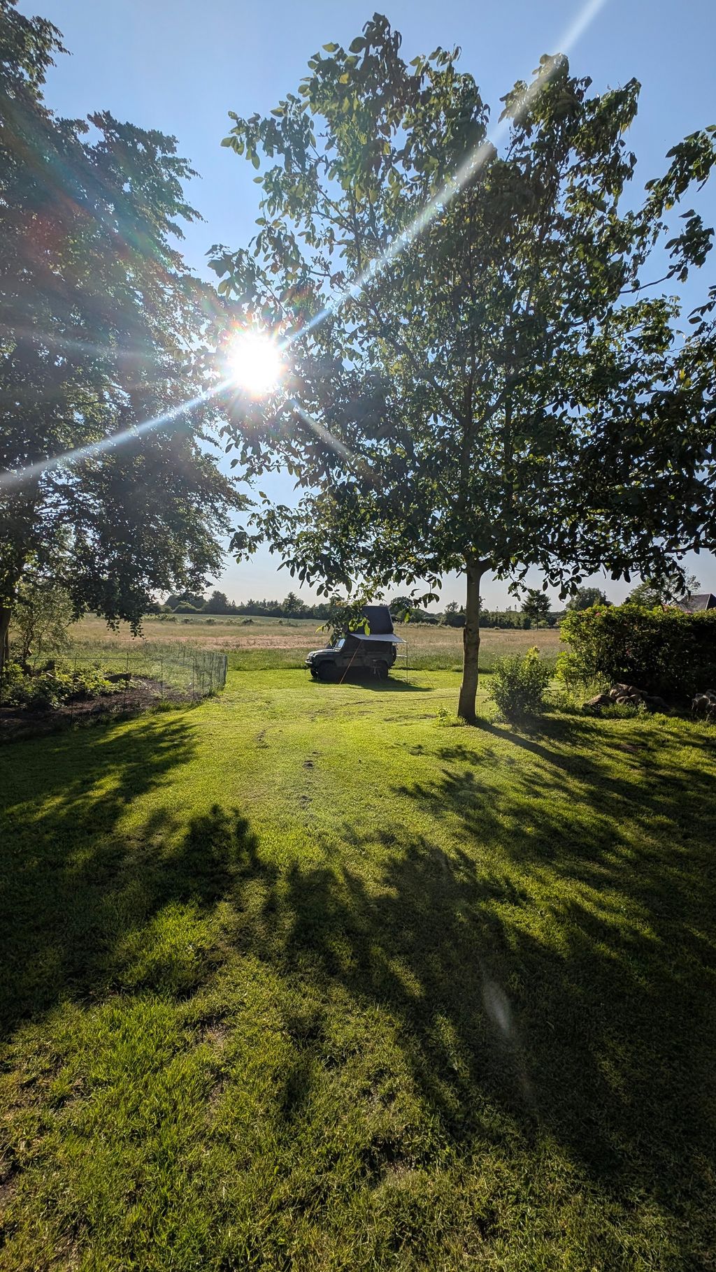 Idyllic place on the farm at the Baltic Sea