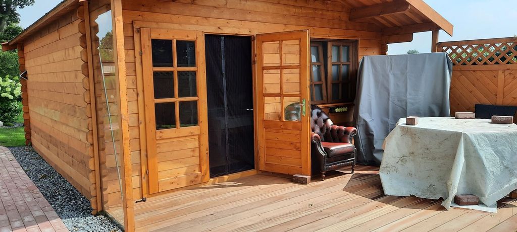 Maison en bois pour 4 personnes