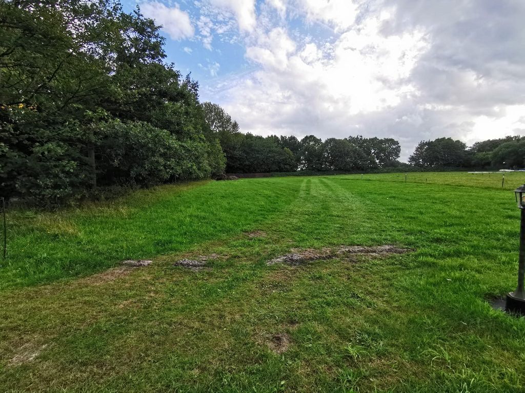 Quiet place in the field on the Danish border
