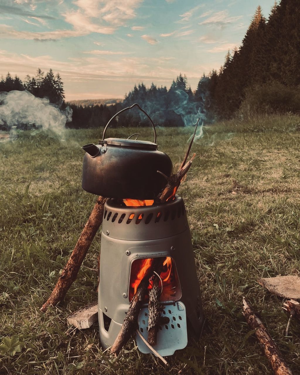 Nature camping in the Black Forest in a secluded location