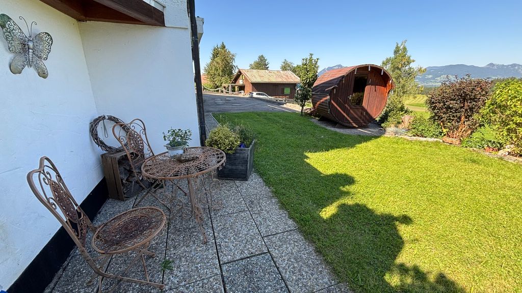 Ubicación aislada con vistas a los Alpes en Allgäu