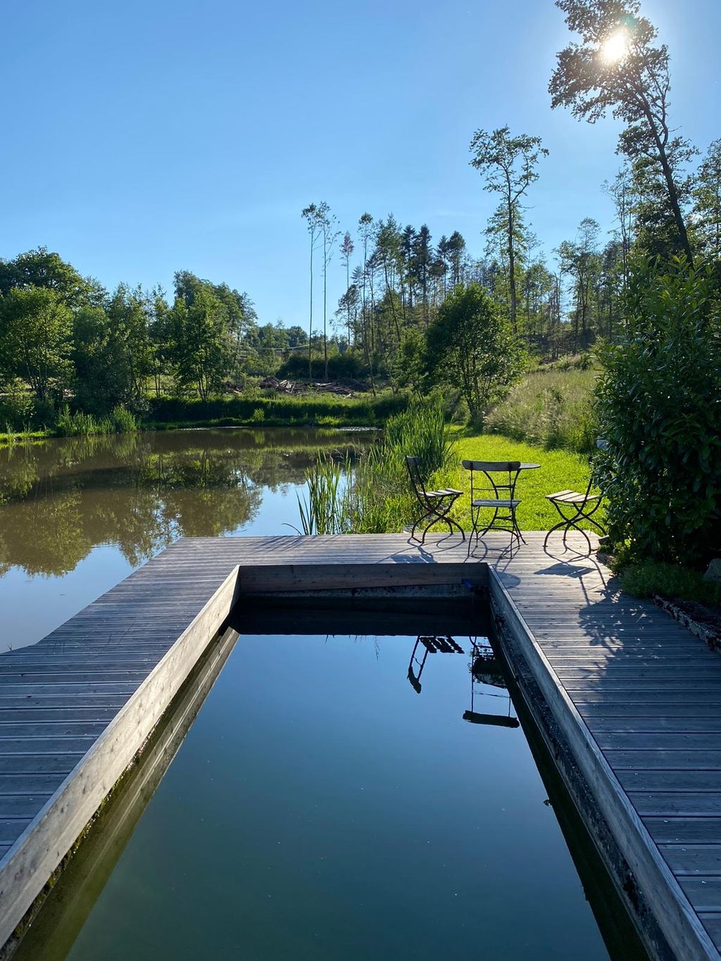 Wilde Heimat, malerische Anlage inmitten der Natur