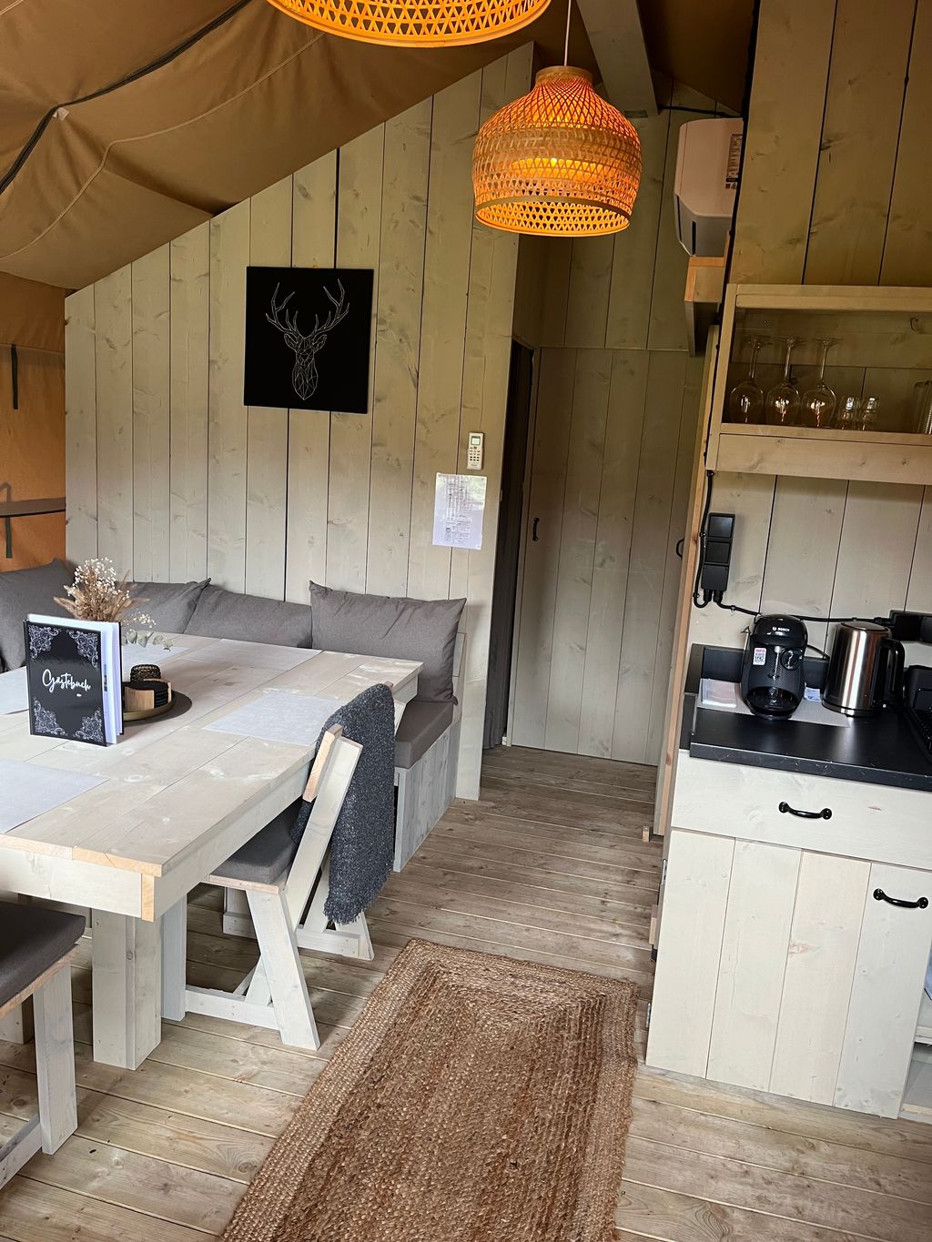 Tenda glamping Family-Lodge nella Landa di Luneburgo