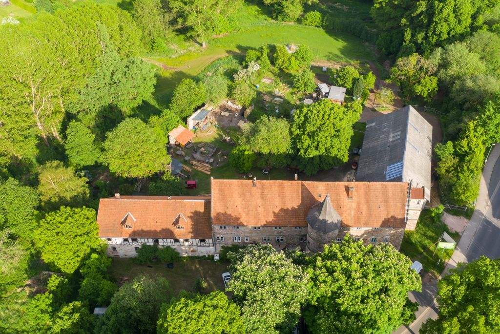 ¡Un castillo renacentista y una naturaleza salvajemente romántica! 