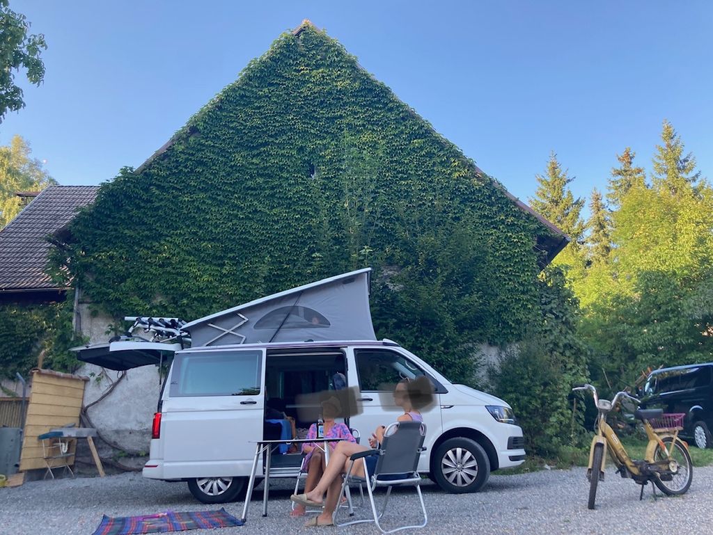 Idyllic pitch in the middle of Bad Waldsee
