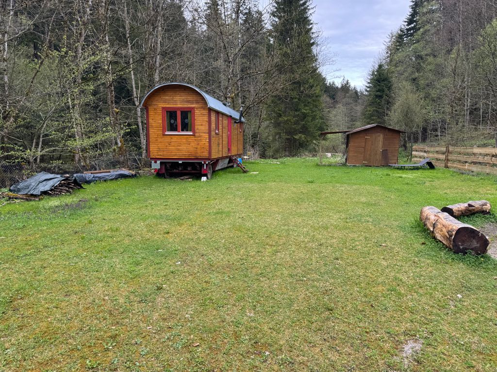 Natural paradise on the red Traun in Upper Bavaria