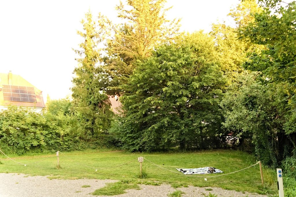 Idyllic pitch in the middle of Bad Waldsee