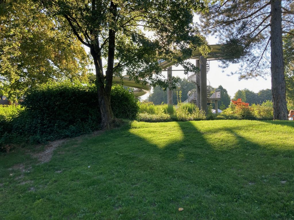 Idyllic pitch in the middle of Bad Waldsee