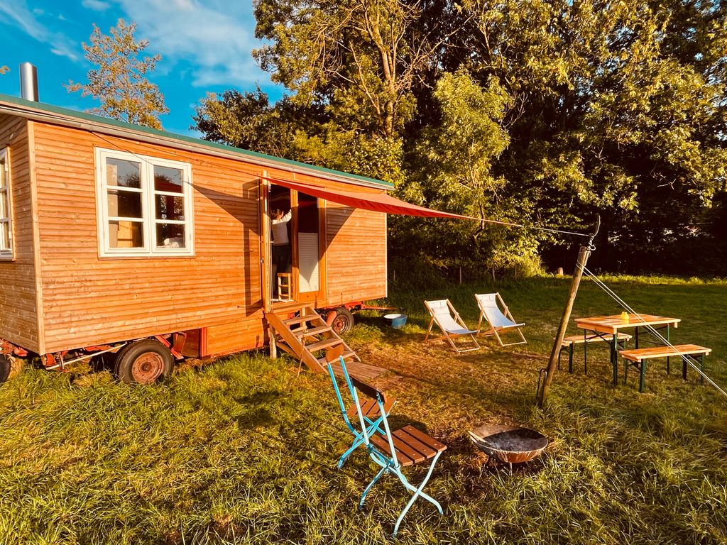 Vacaciones en una preciosa caravana de circo cerca de Wendland