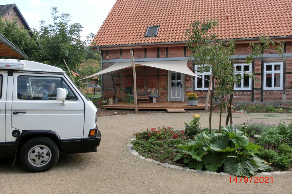 Kleiner Schäferwagen im nördlichen Wendland