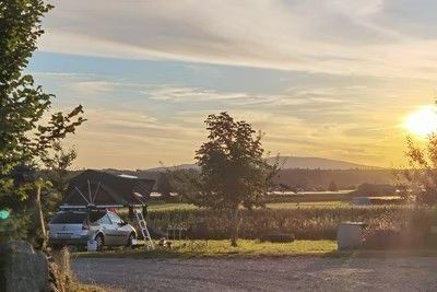 Camping at the orchard only 10 km to Lake Constance