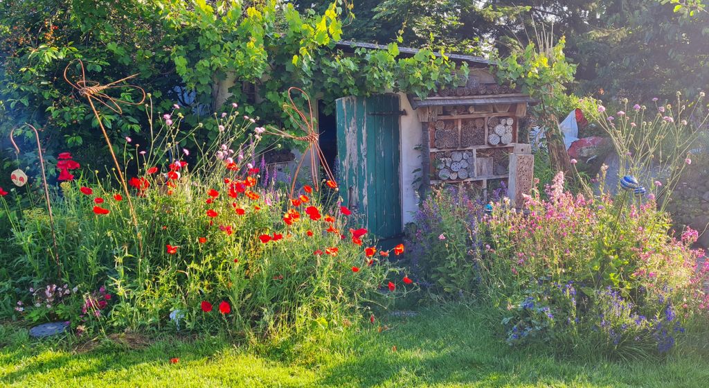 Stellplatz im Paradiesgarten Nöhe Zarrentin 