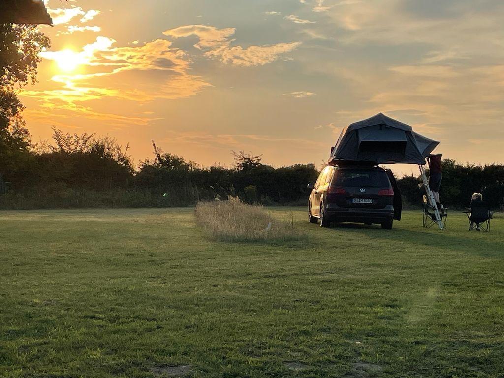 Idyllic pitch near Greifswald