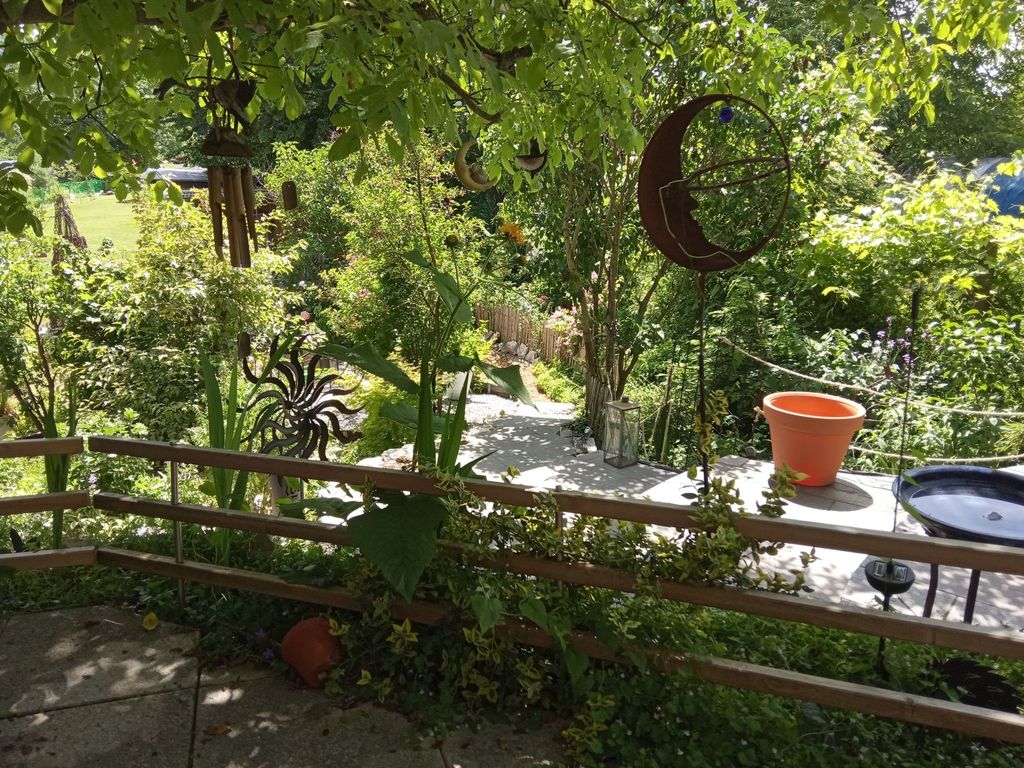 Campeggio in giardino nell'entroterra del Lago di Costanza