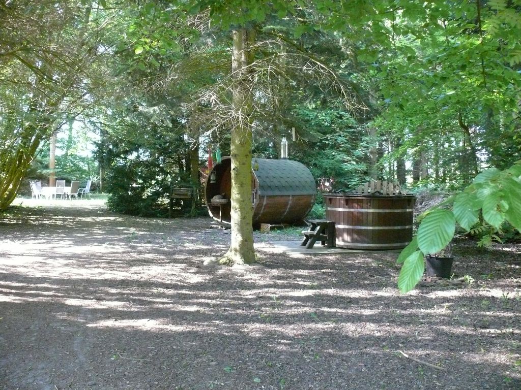 Cabane d'hébergement près de la mer Baltique