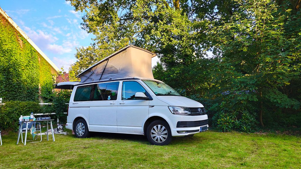 Plaza de aparcamiento n.º 2 en Haus Fehnwald para autocaravanas y otros vehículos