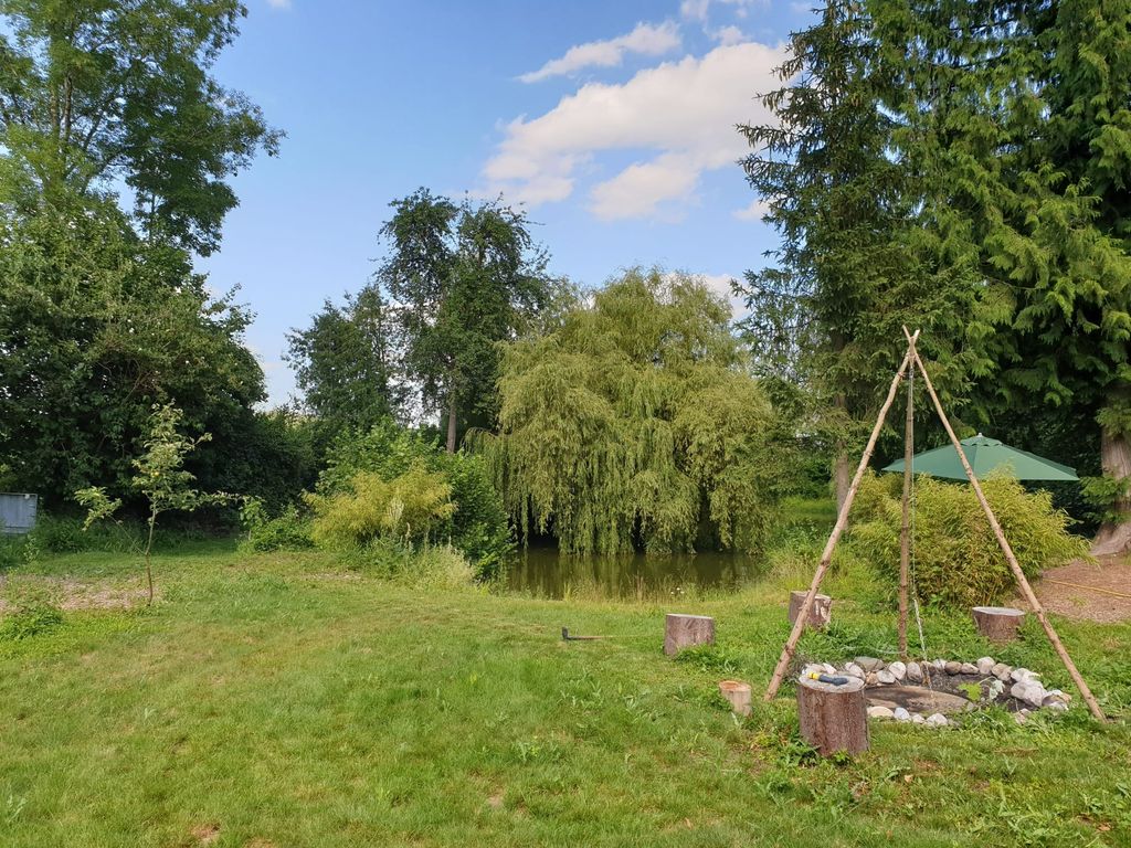 Natur Camping am Weiher: Alleinlage am Lech