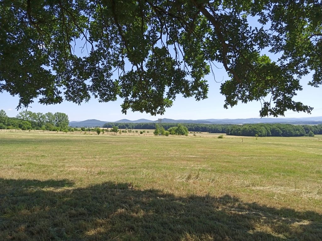 Panorámica del Rhön en una antigua granja de tres lados