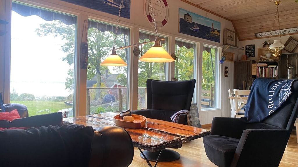 Chalet sur une île pittoresque du sud de la Suède
