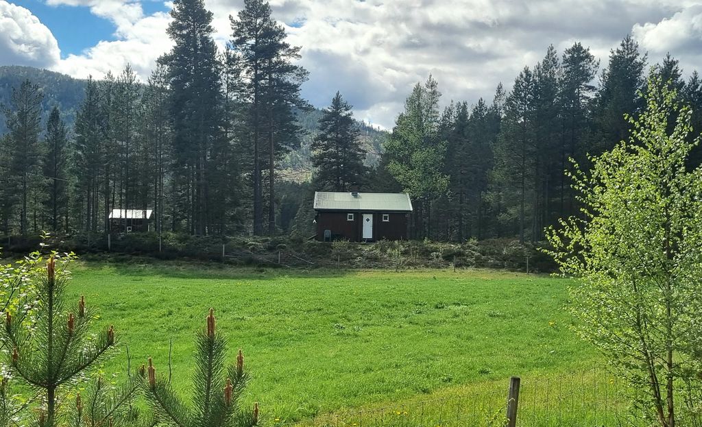 Baita sul fiume in Norvegia con possibilità di pesca e vista panoramica