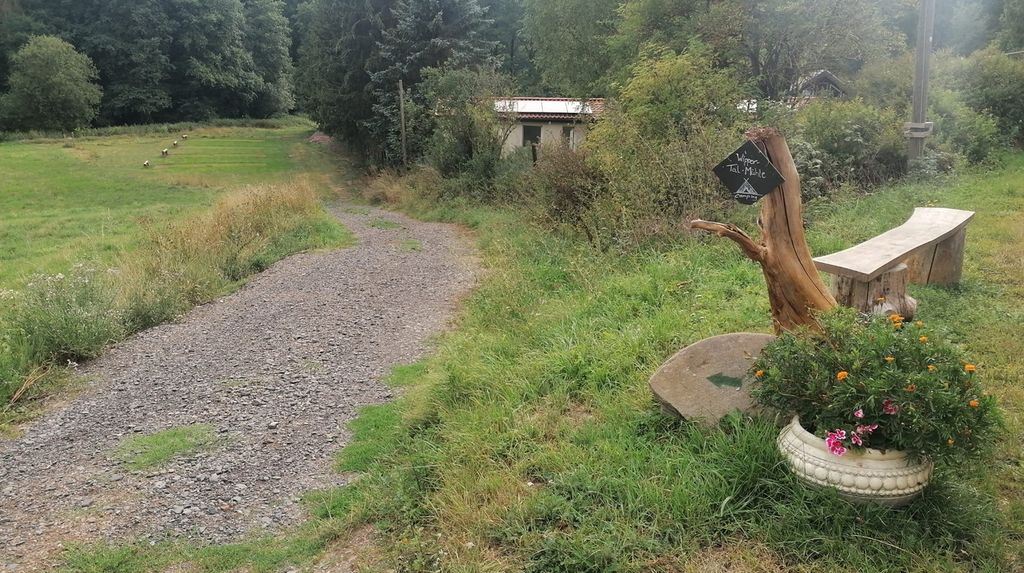 Mansfeld: Natur Stellplatz an der Wippertalmühle