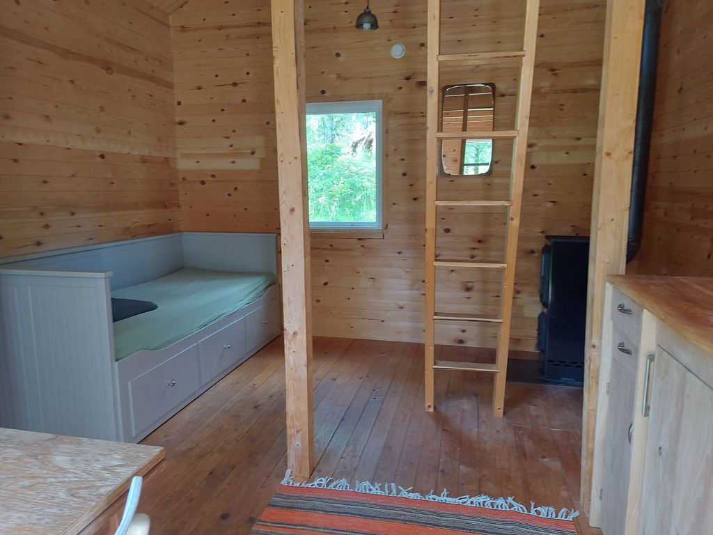 Tiny-House " Ekore " Cabaña junto al lago en el sur de Suecia