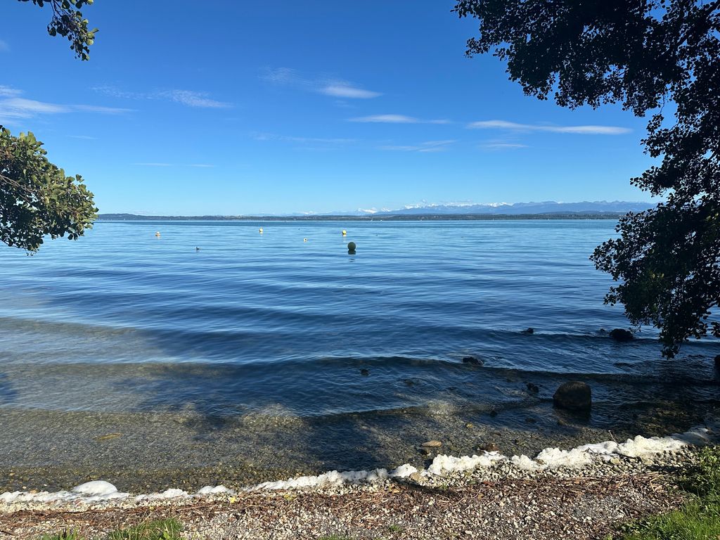 Ruhiger Stellplatz direkt am See