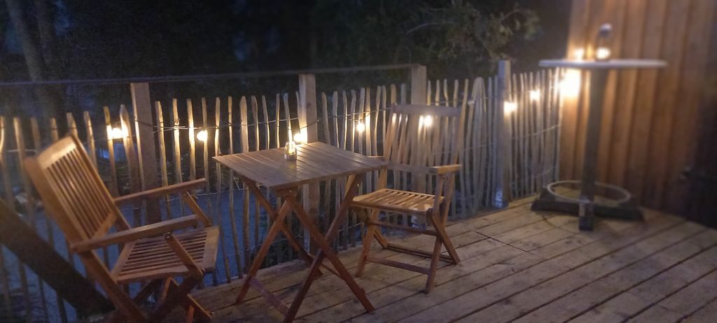 Steffi's Mühle nahe Biggesee, Platz mit Ausblick 