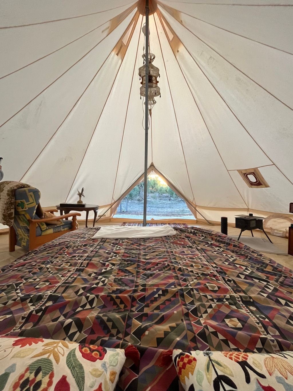 Glamping auf Olivenhain - Ruhe auf 500 m Höhe