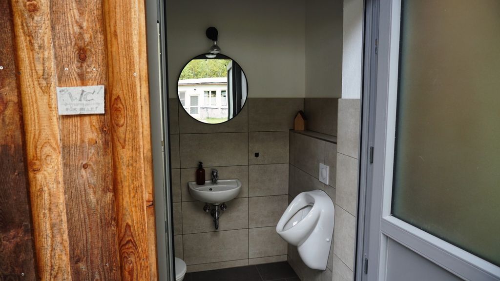 Camping auf dem Fellberg zwischen Schieferhalden