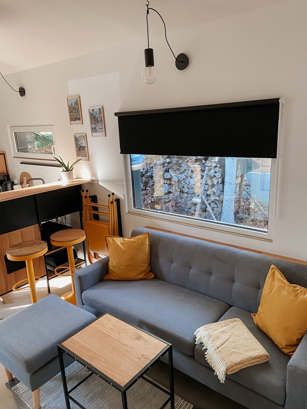 Trailer Cabin Lizzie- TinyLiving al borde del bosque y el lago
