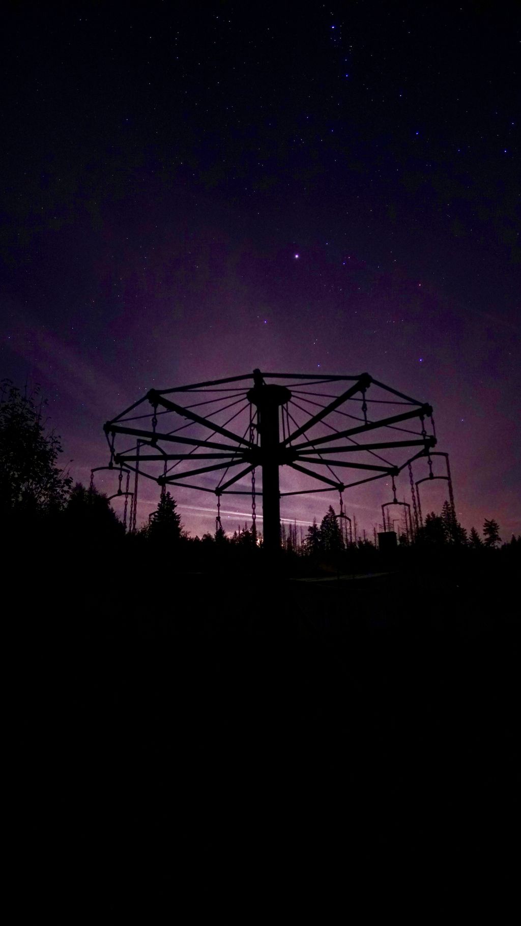 Camping auf dem Fellberg zwischen Schieferhalden