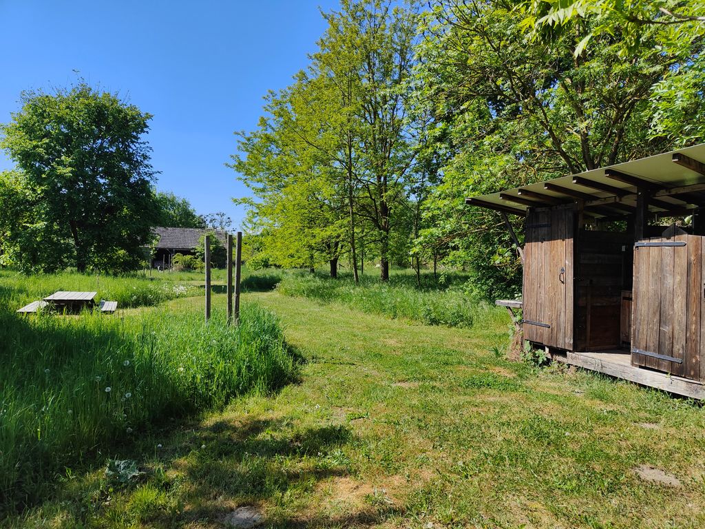 Glampingzelt mit Weitblick mit Bio-Cafè nebenan 