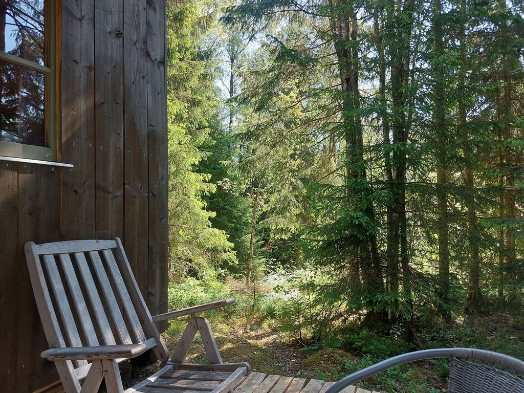 Tiny-House Myra /Svezia Lago Foresta balneare Natura pura