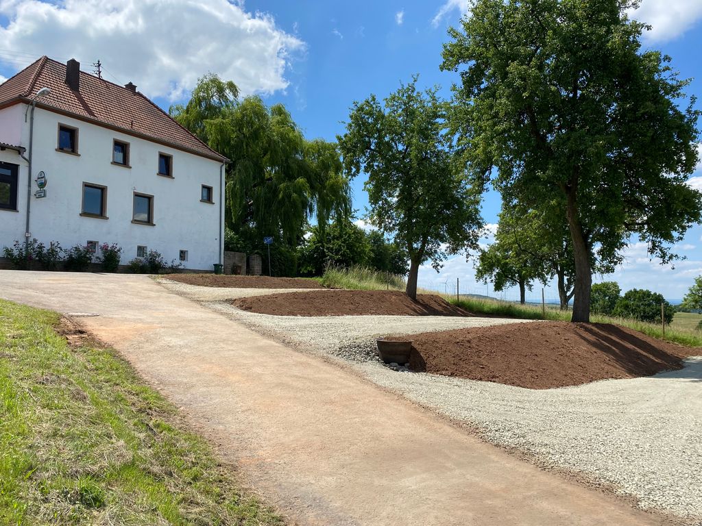 Camping in the Palatinate with fantastic views