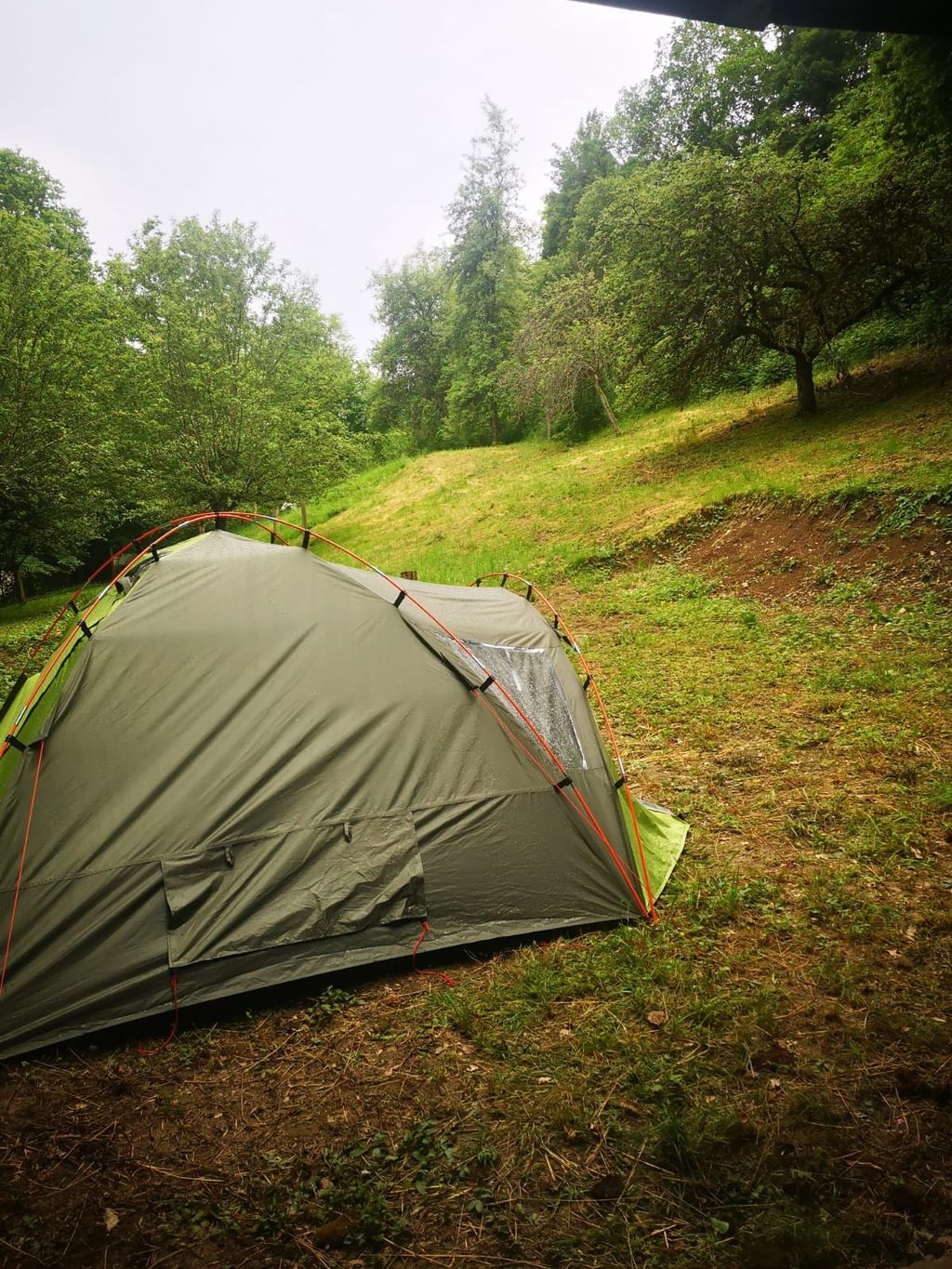 Nature camping "Fuchseloch" near Forchtenberg